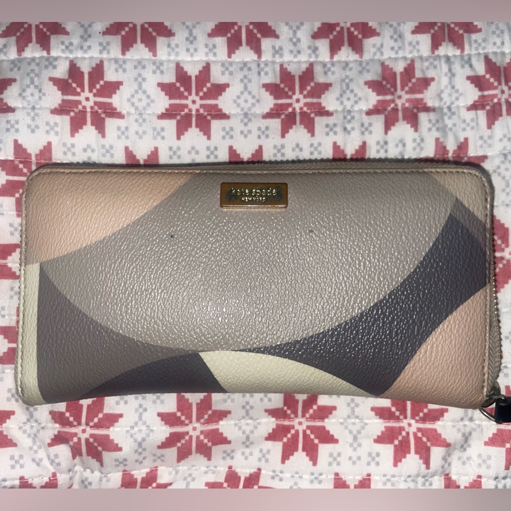 Multicolor Leather Kate Spade Wallet